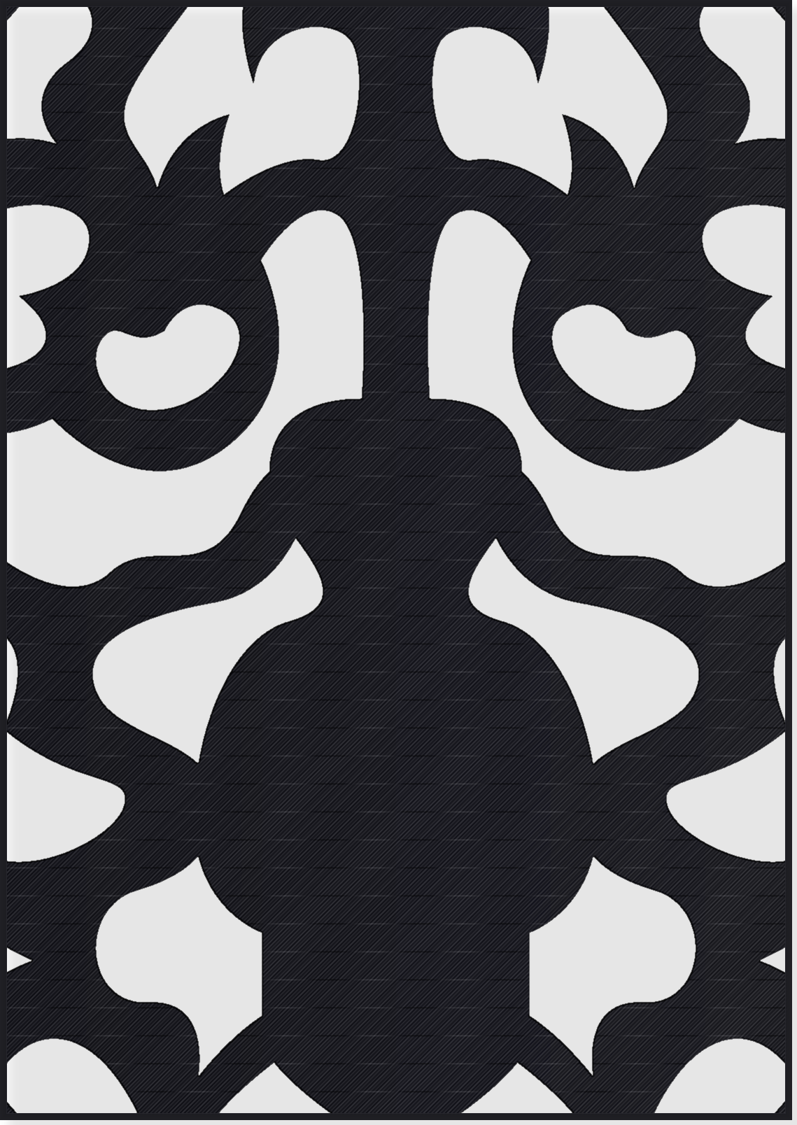 Panou Decorativ Model 055 — Tablă Decupată CNC Laser