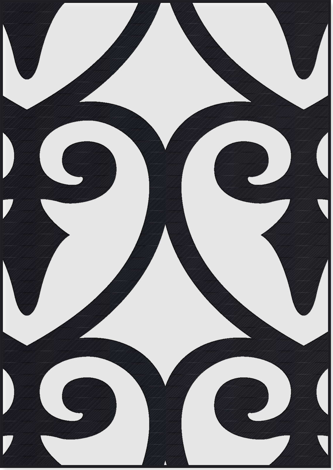 Panou Decorativ Model 198 — Tablă Decupată CNC Laser
