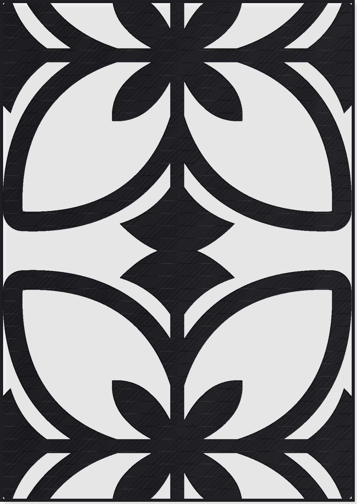 Panou Decorativ Model 207 — Tablă Decupată CNC Laser
