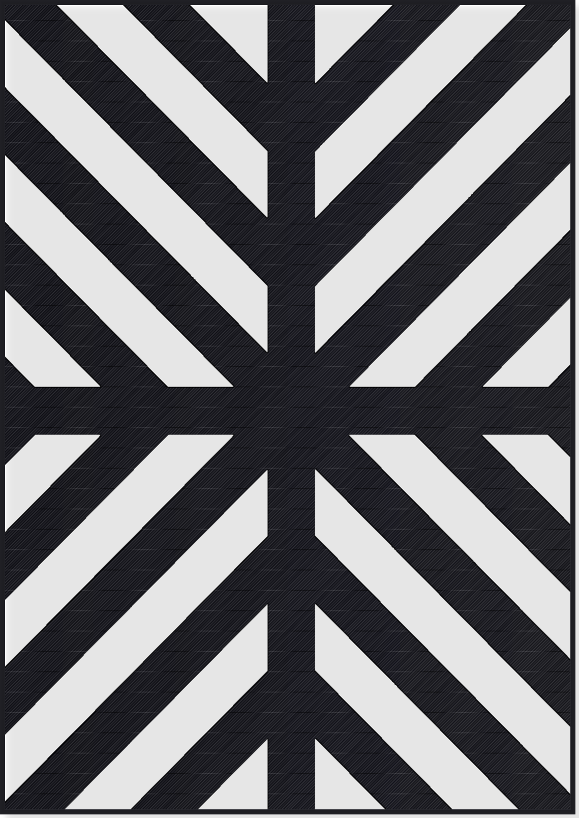 Panou Decorativ Model 256 — Tablă Decupată CNC Laser