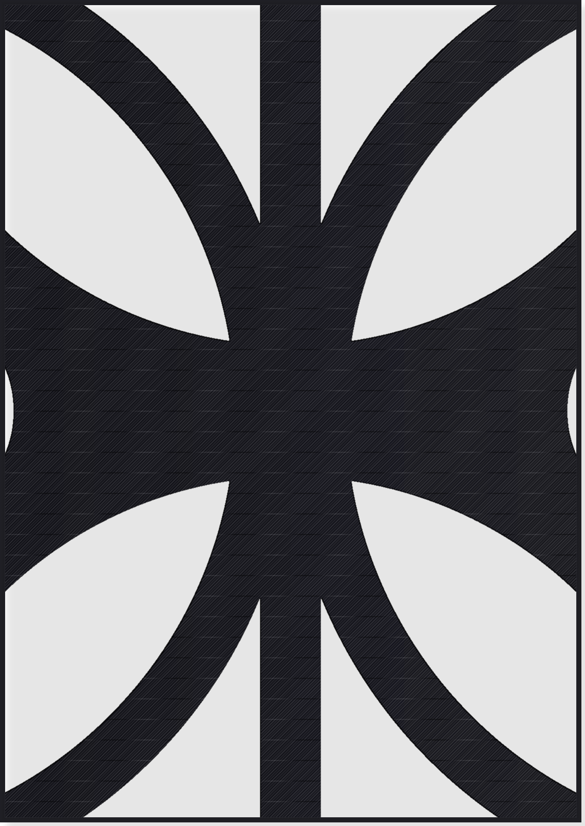 Panou Decorativ Model 257 — Tablă Decupată CNC Laser
