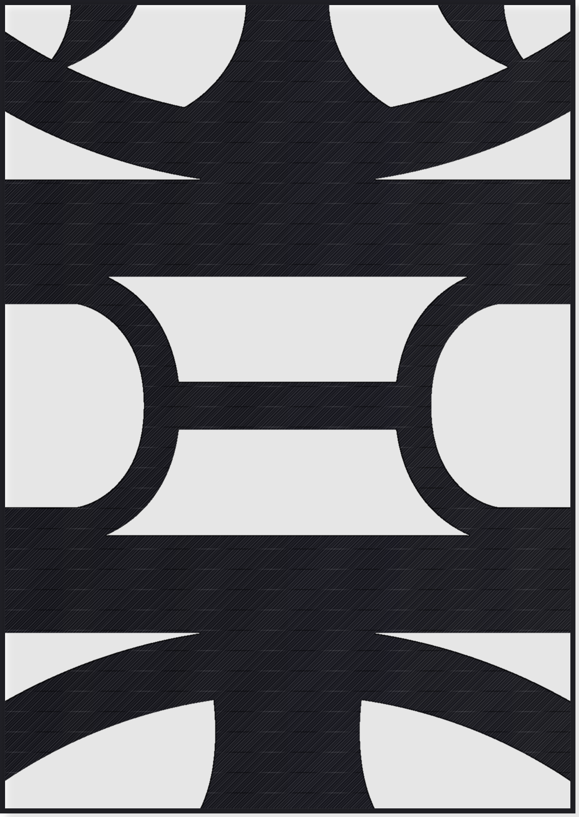 Panou Decorativ Model 295 — Tablă Decupată CNC Laser