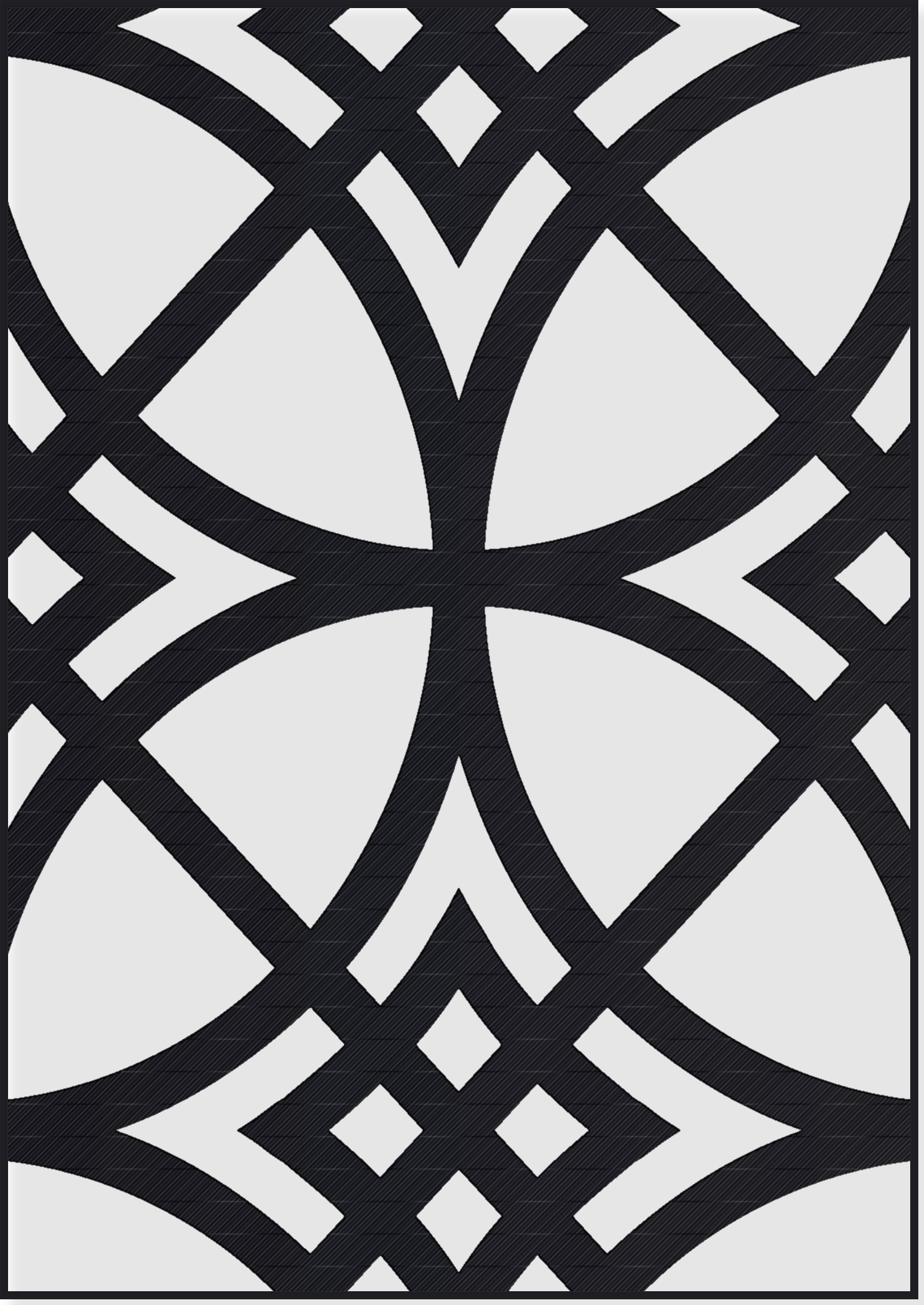 Panou Decorativ Model 326 — Tablă Decupată CNC Laser